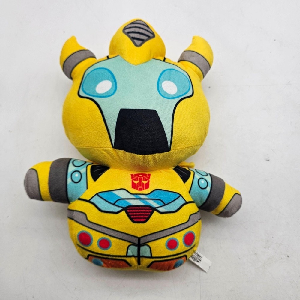 Transformers Rescue Bots Academy Robot Plush Stuffed Toy Small Yellow Cute